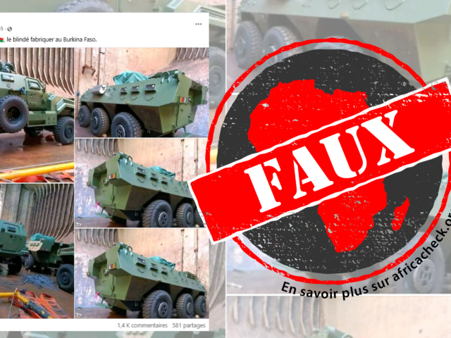 Capture d'écran de la publication