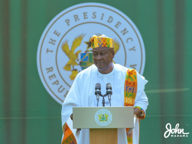 Ghana president John Mahama