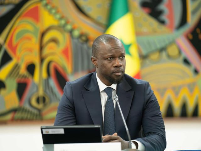Le Premier ministre sénégalais Ousmane Sonko