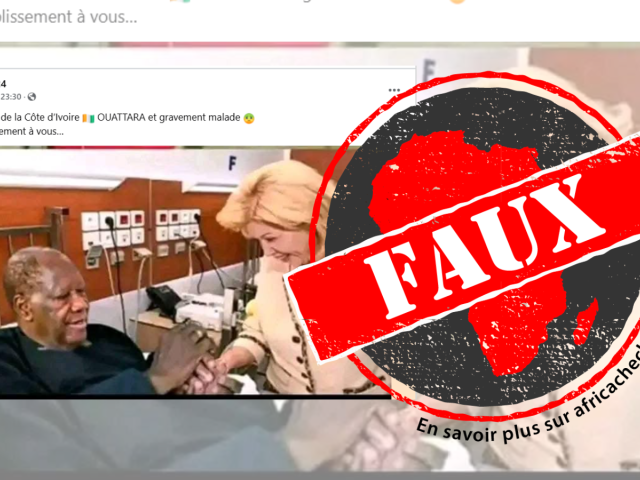 Capture d'écran de la publication