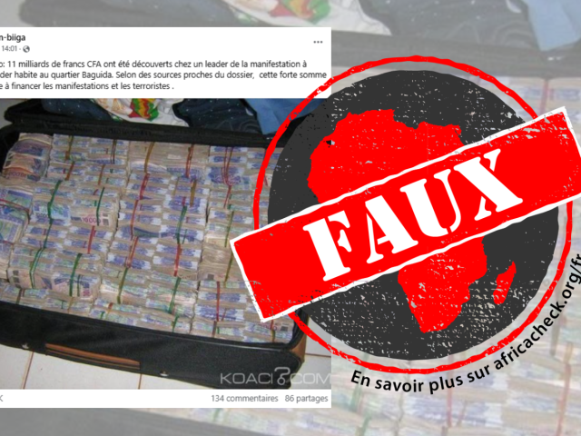 Capture d'écran de la publication