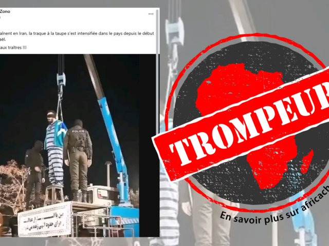 Capture d'écran de la publication