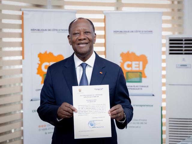 Alassane Ouattara, 26 août 2025 - Source Facebook Alassane Ouattara