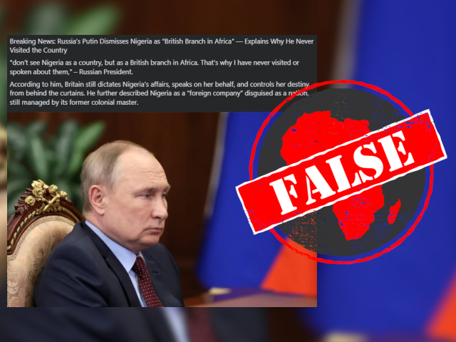 PutinNigeria_False