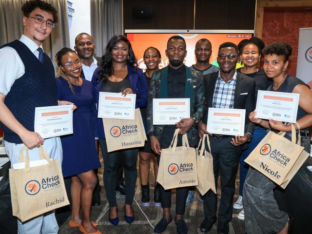 Africa Check fellows graduate, bullish about future of fact-checking and media literacy in Africa in AI age