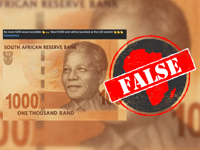 South Africa not introducing R1,000 banknote or discontinuing R200 note