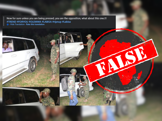 Old photos used to falsely claim Ugandan opposition leader Bobi Wine was at president’s residency in 2025