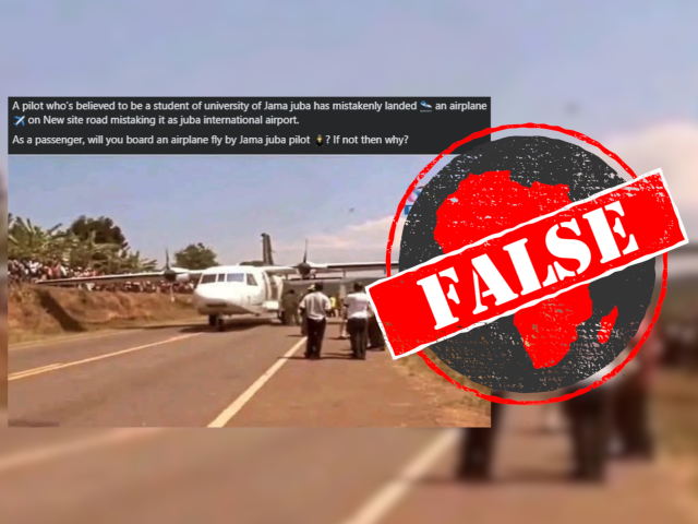 Student pilot didn’t land on a road by mistake in South Sudan or Kenya – viral photo from Uganda