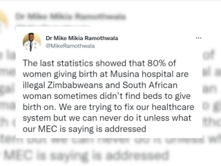 Zimbabwean hospital births